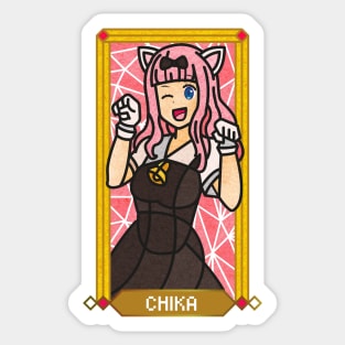 Chika Fujiwara (Neko) Sticker